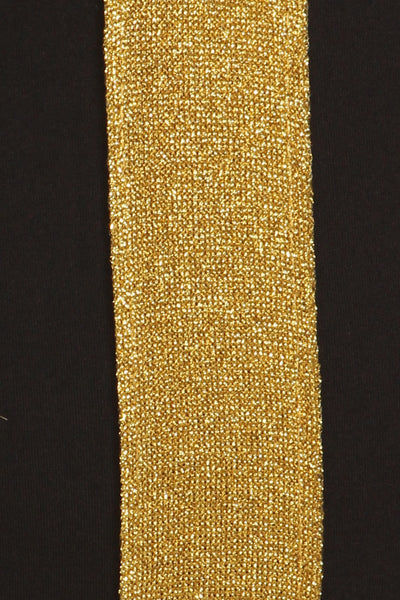 sueded high waist gold stripe legging