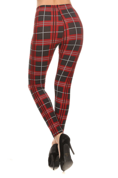 sueded munro tartan legging