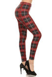 sueded munro tartan legging