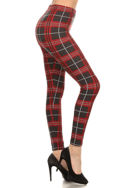 sueded munro tartan legging