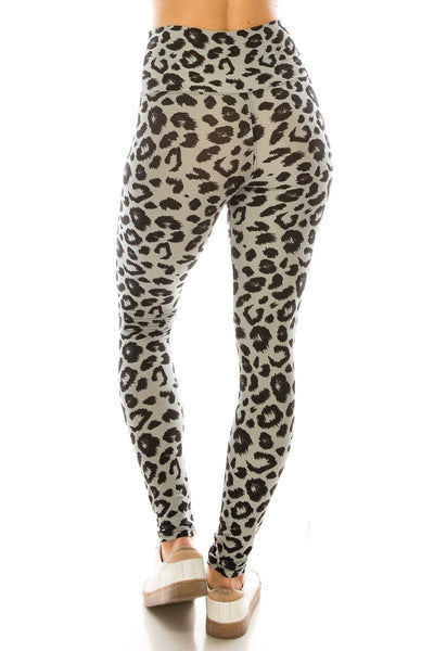sueded high waist panthera legging