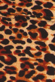 sueded high waist wild cheetah legging