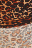 sueded wild cheetah legging