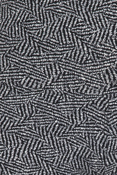 sueded high waist b/w kaleidoscope legging