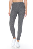 sueded high waist b/w kaleidoscope legging