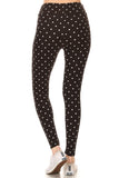 sueded high waist dottie legging