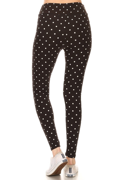 sueded high waist dottie legging