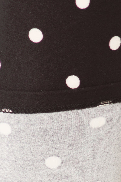 sueded high waist dottie legging