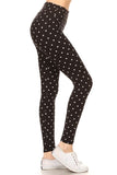 sueded high waist dottie legging