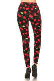sueded retro cherry legging
