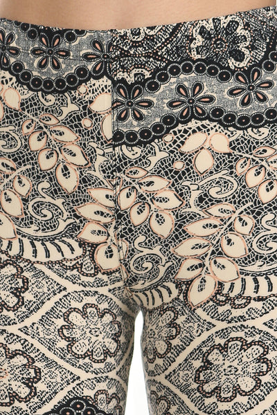 sueded new lace capri legging – Flirty & Femme