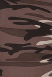 sueded grey camo legging